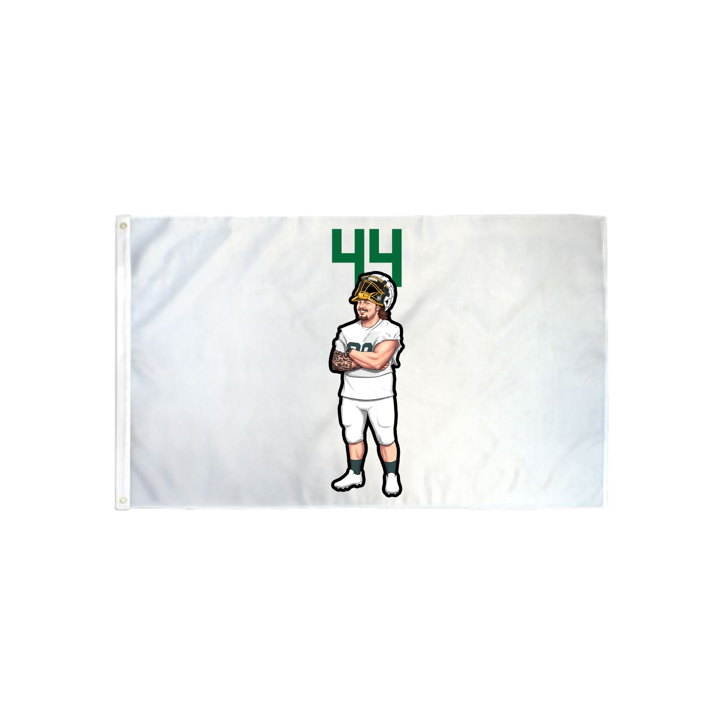 3x5 Flag — Number Top in Classic