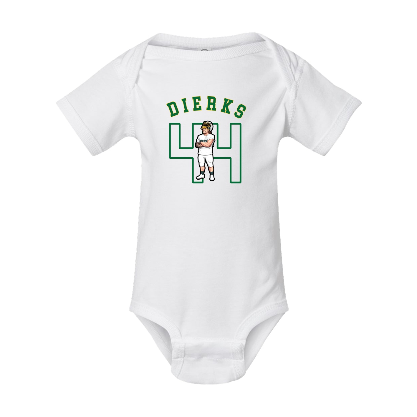 Baby Onesie — Shirsey Arch in White