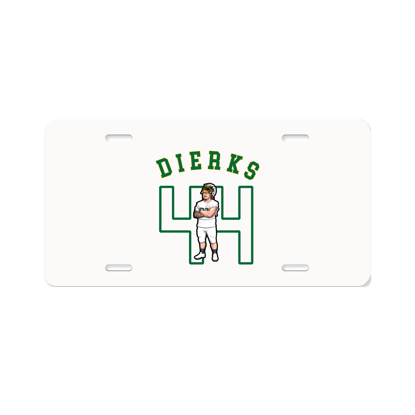 License Plate — Shirsey Arch in Classic