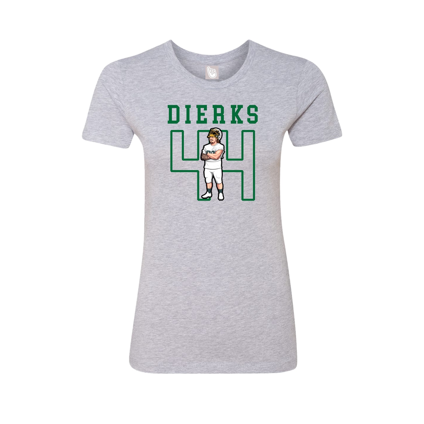 Womens Tee — Shirsey in Grey
