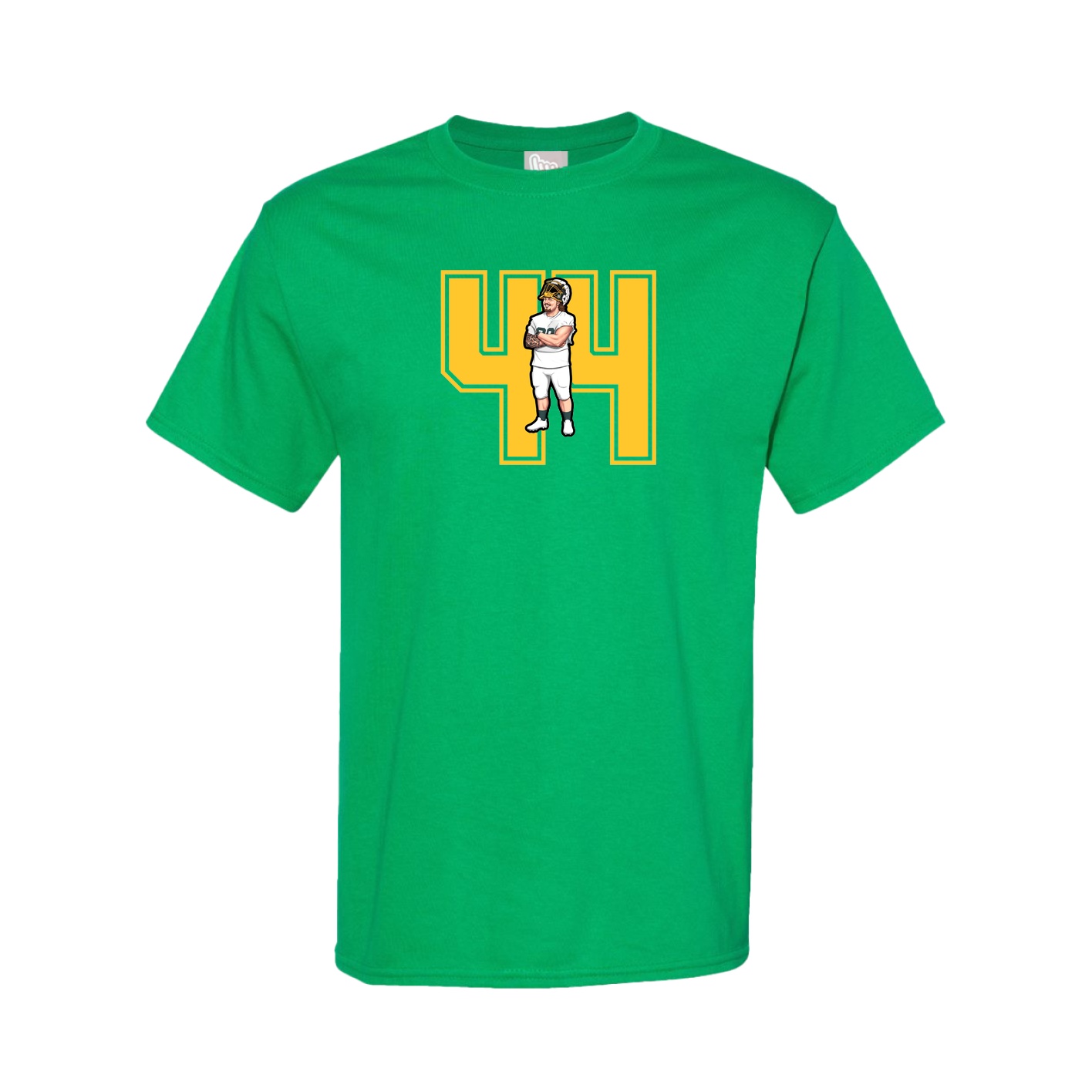 Youth Tee — Number in Green