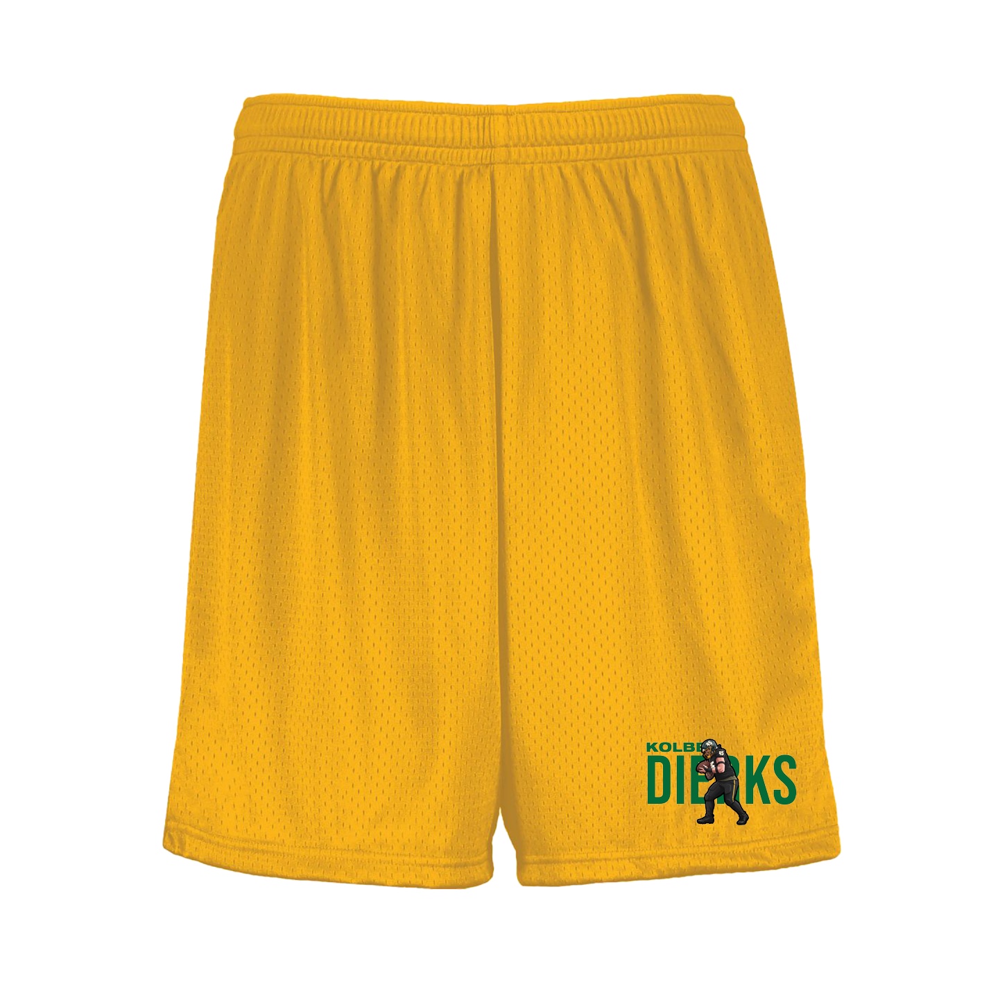 Shorts — Player Name in Gold