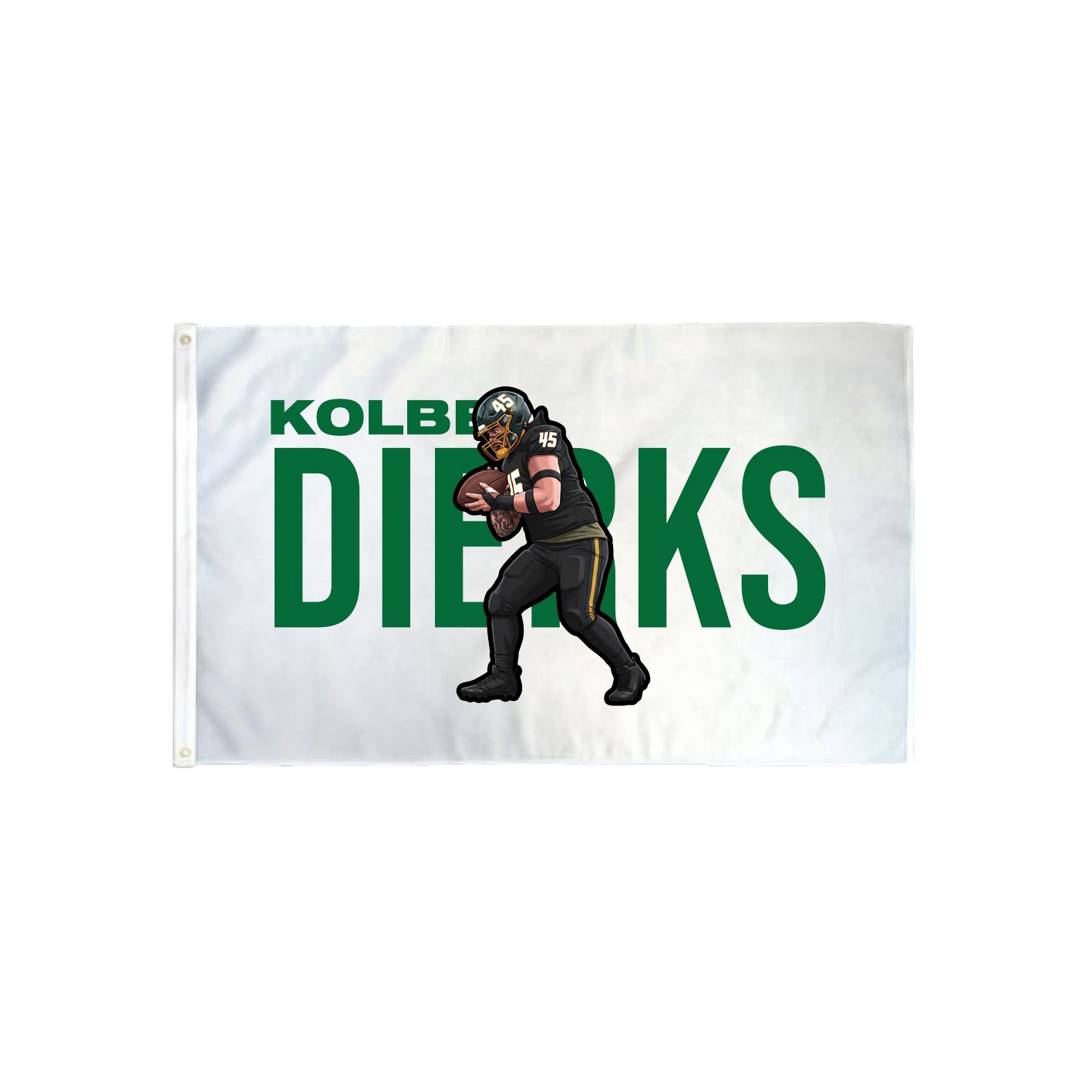 3x5 Flag — Player Name in Classic
