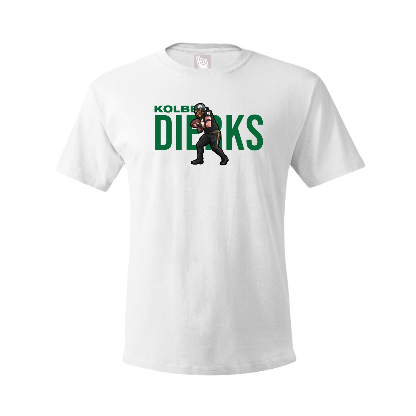 Youth Tee — Player Name in White