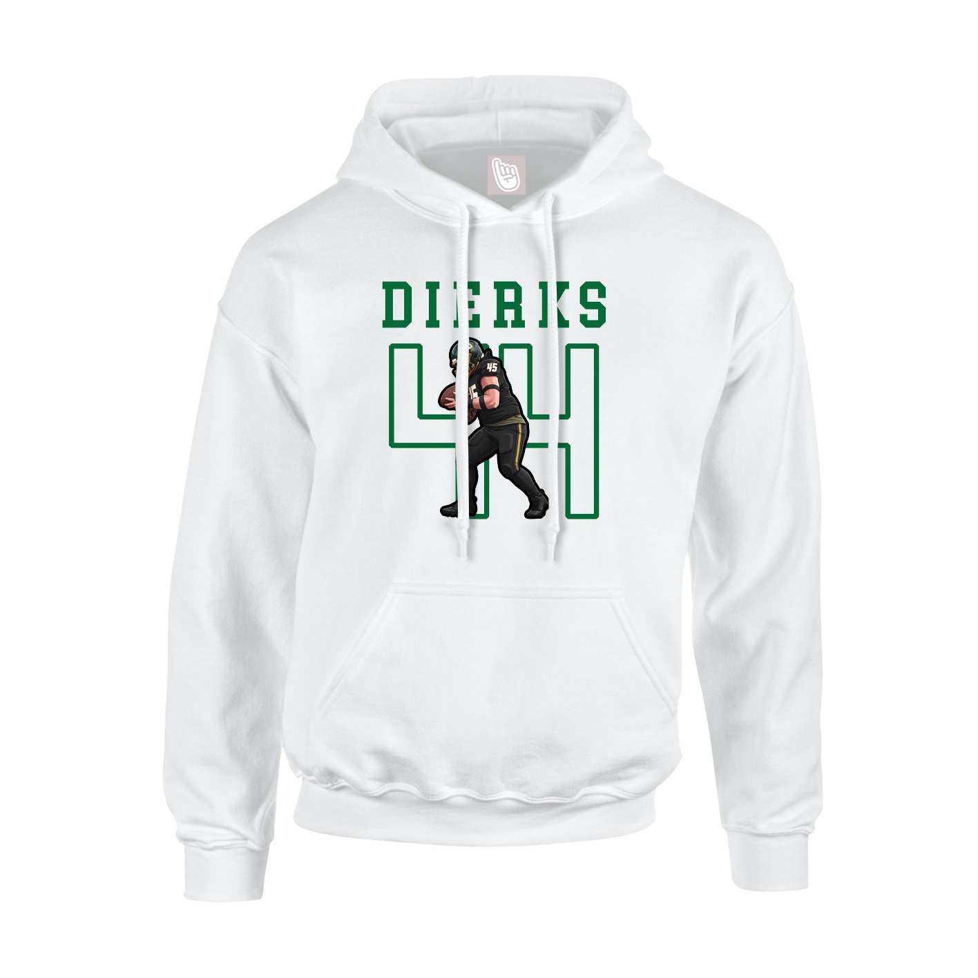 Youth Hoodie — Shirsey in White