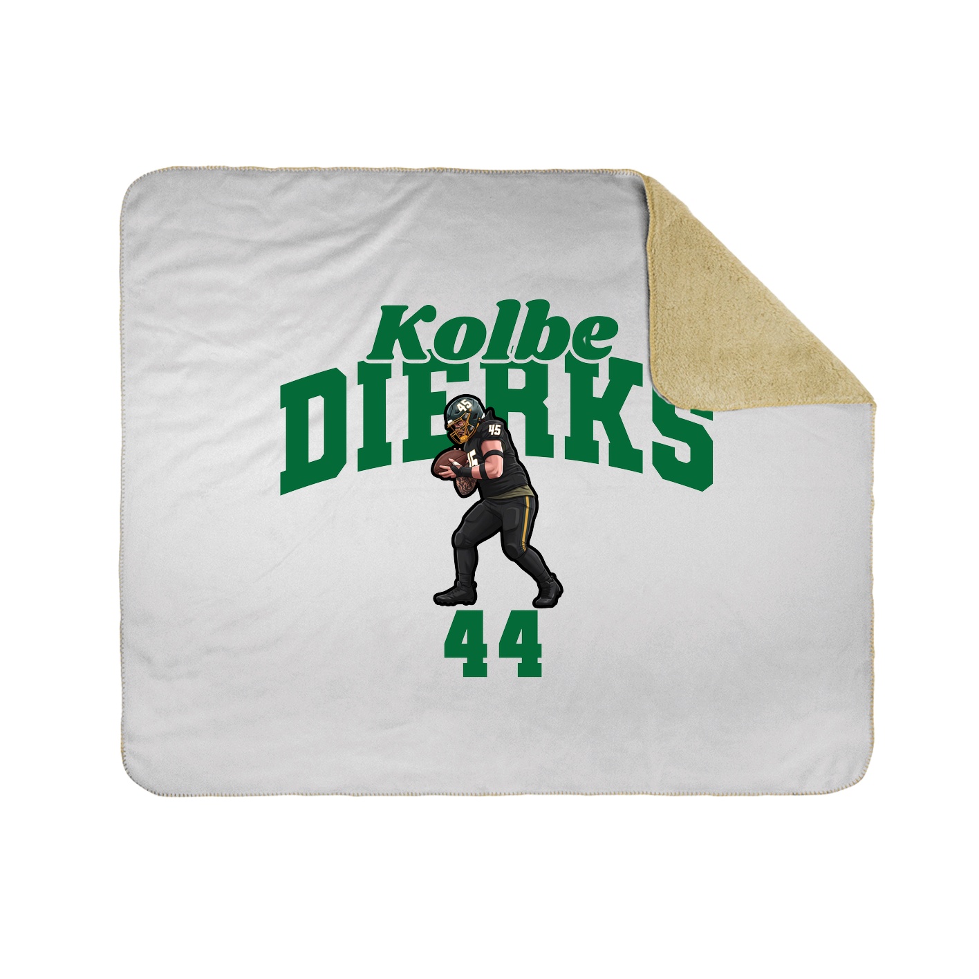 Throw Blanket — Signature Arch in White