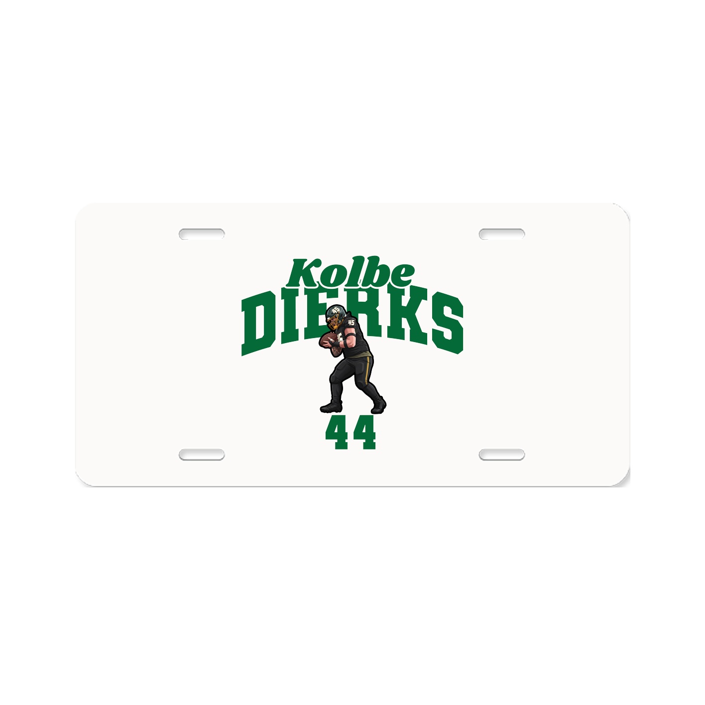 License Plate — Signature Arch in Classic