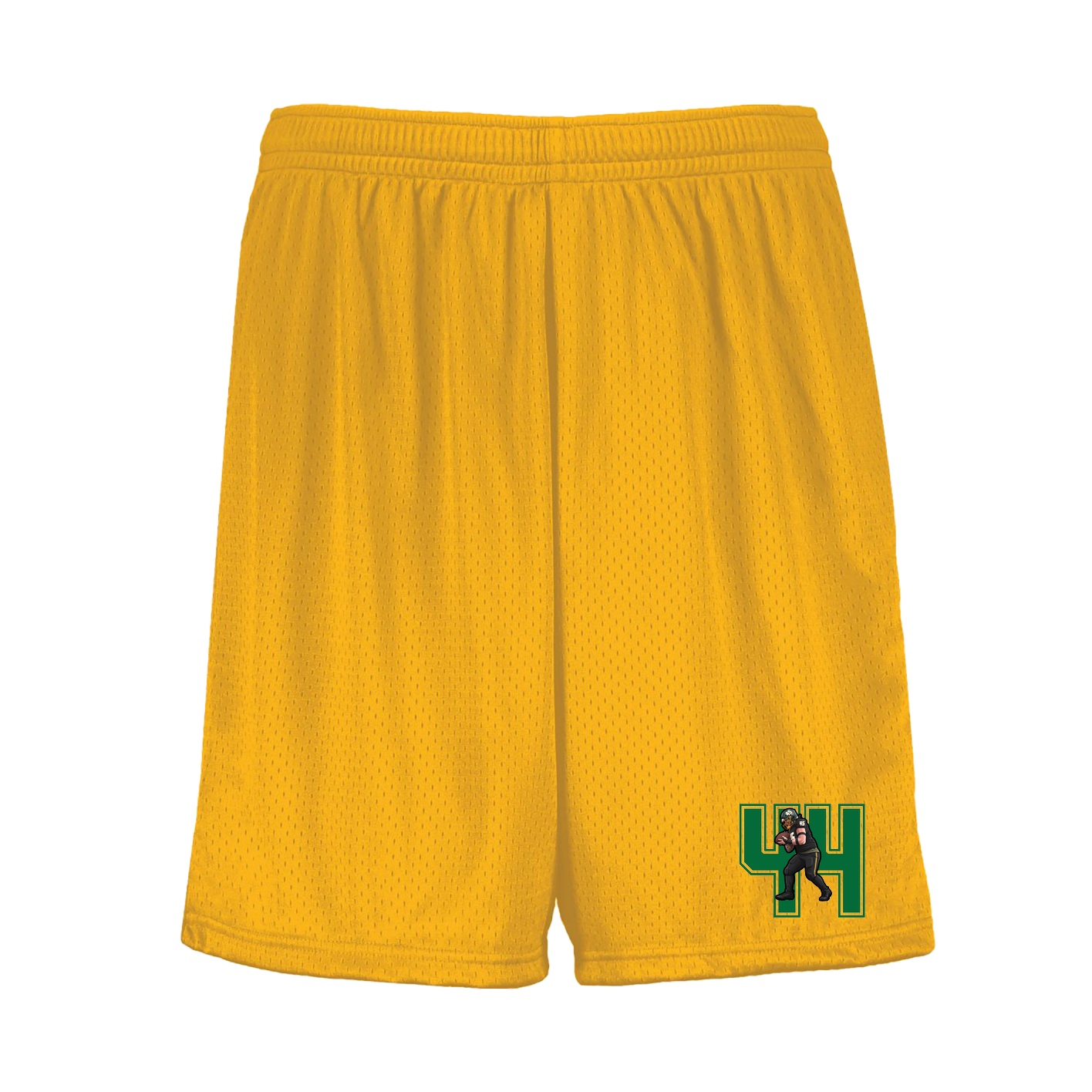 Shorts — Number in Gold