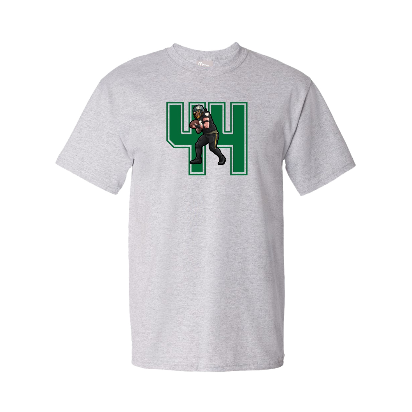 Youth Tee — Number in Grey