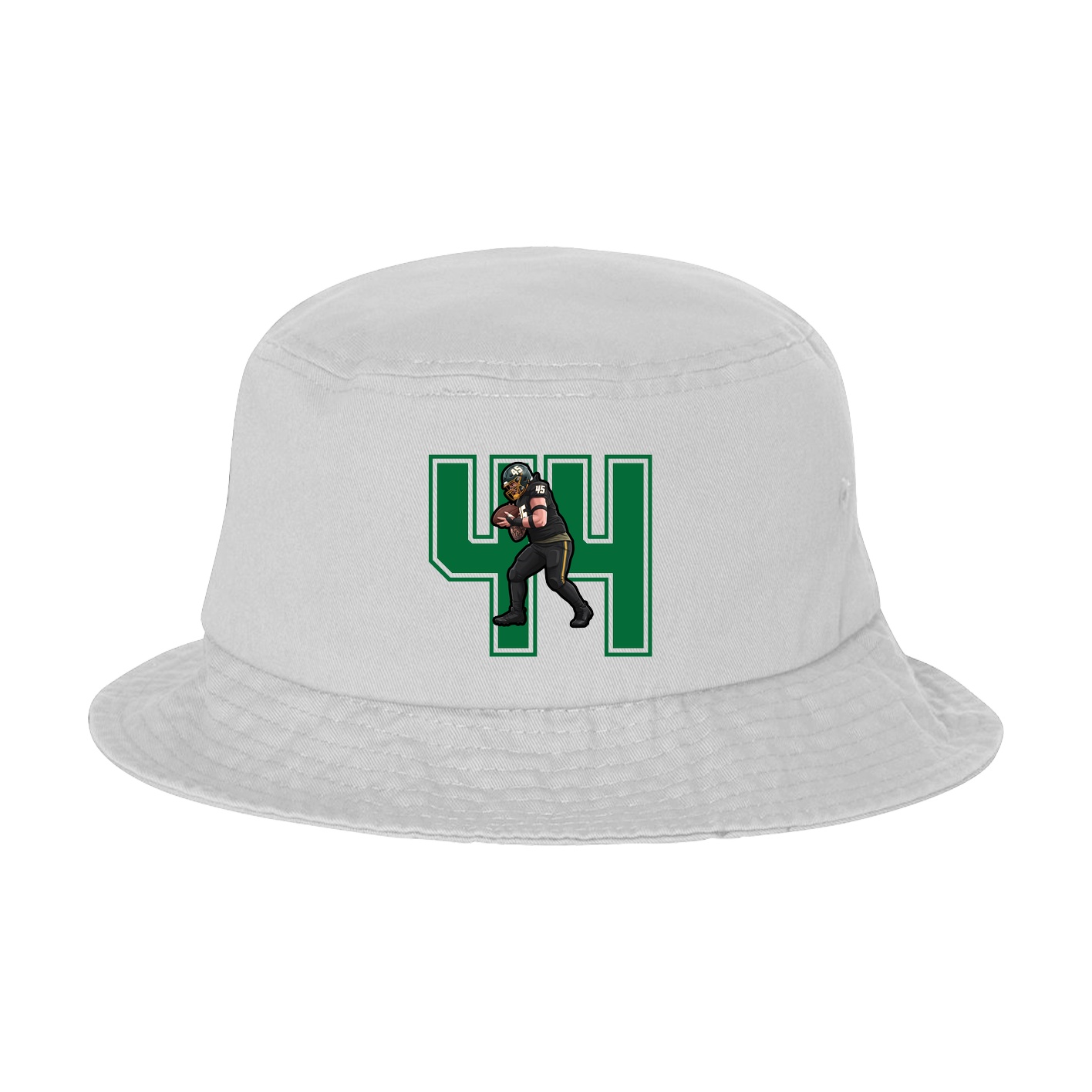Bucket Cap — Number in White