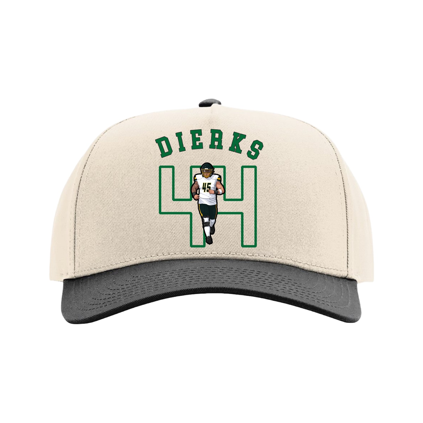 Full Fabric Five-Panel Champ Cap
