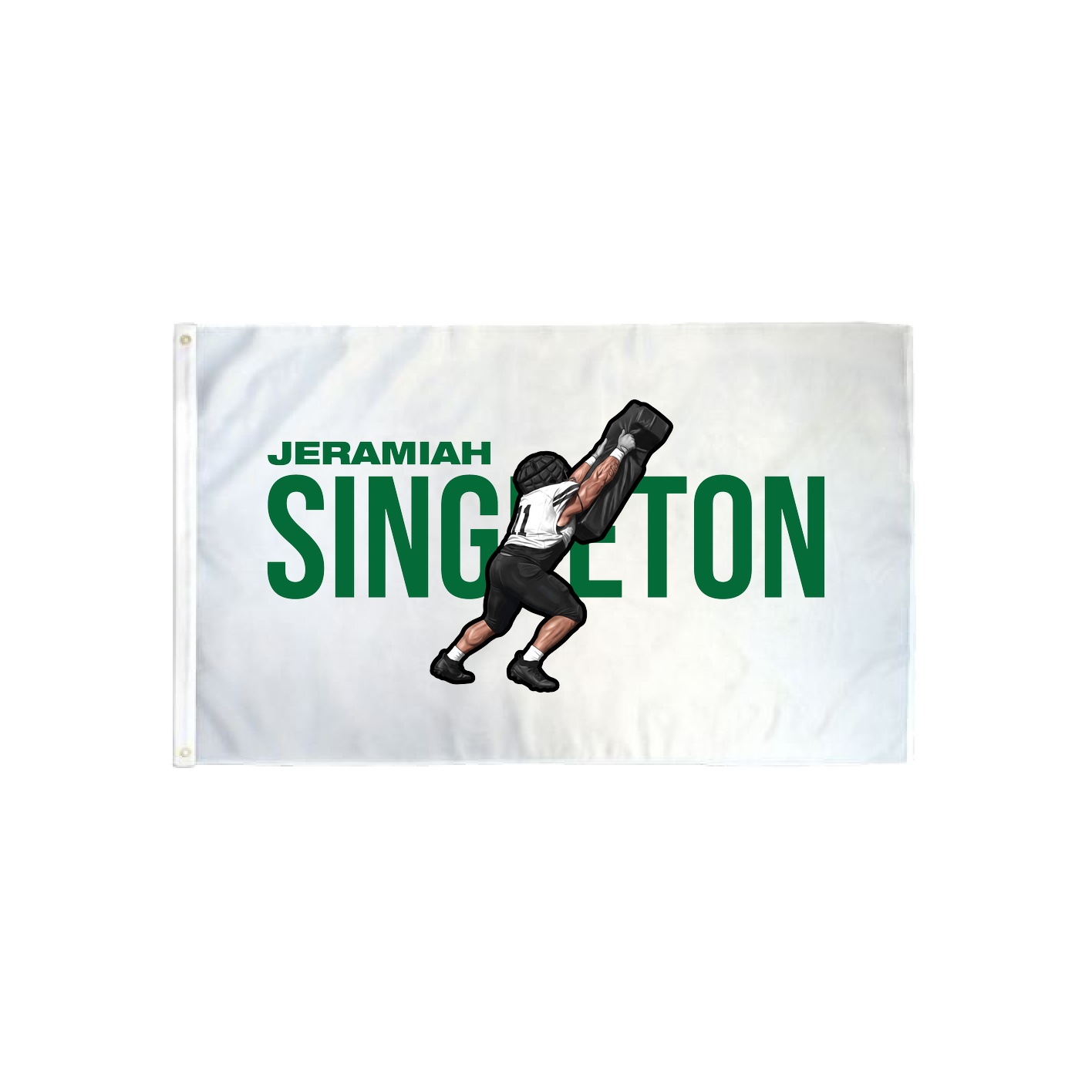 3x5 Flag — Player Name in Classic