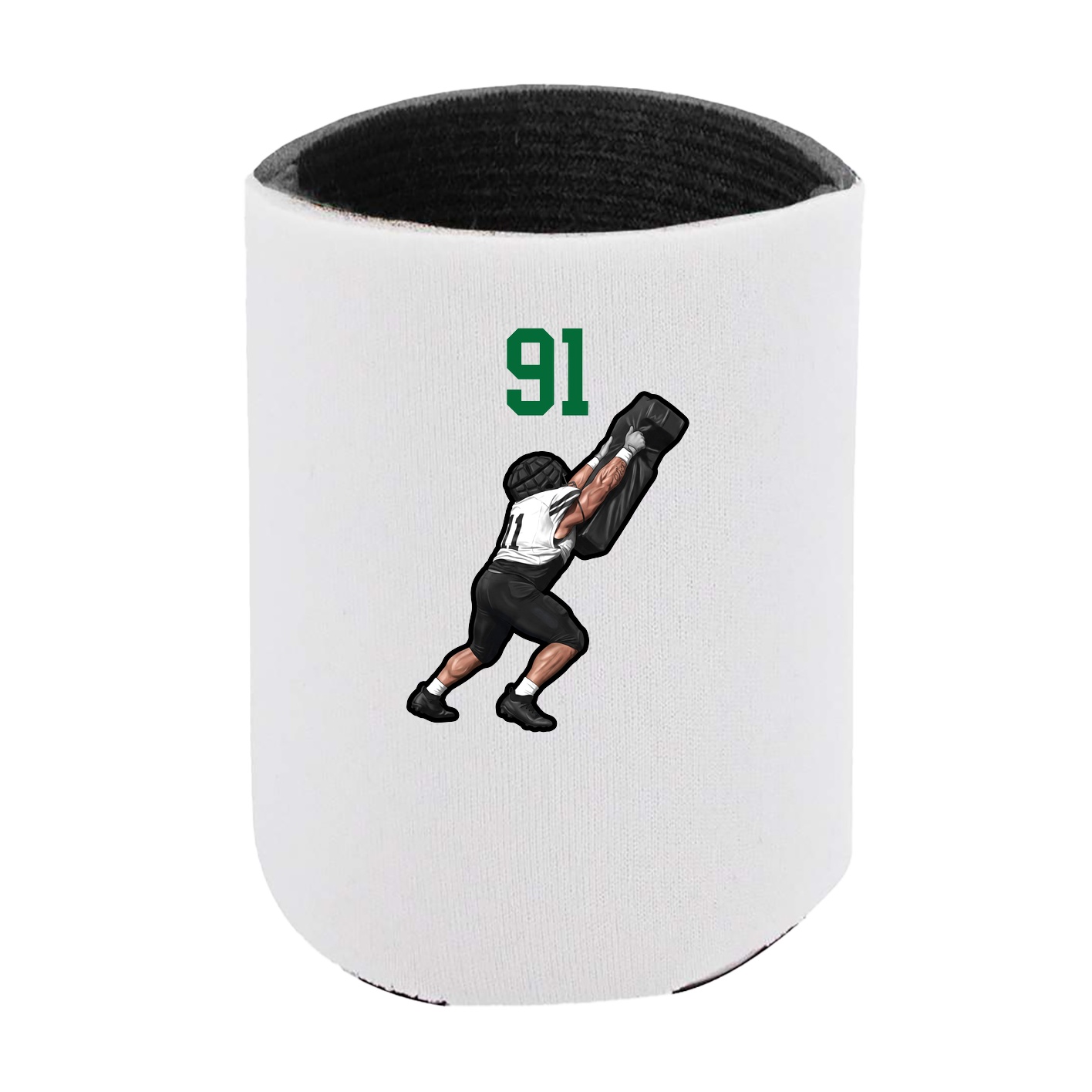 Can Holder — Number Top in White