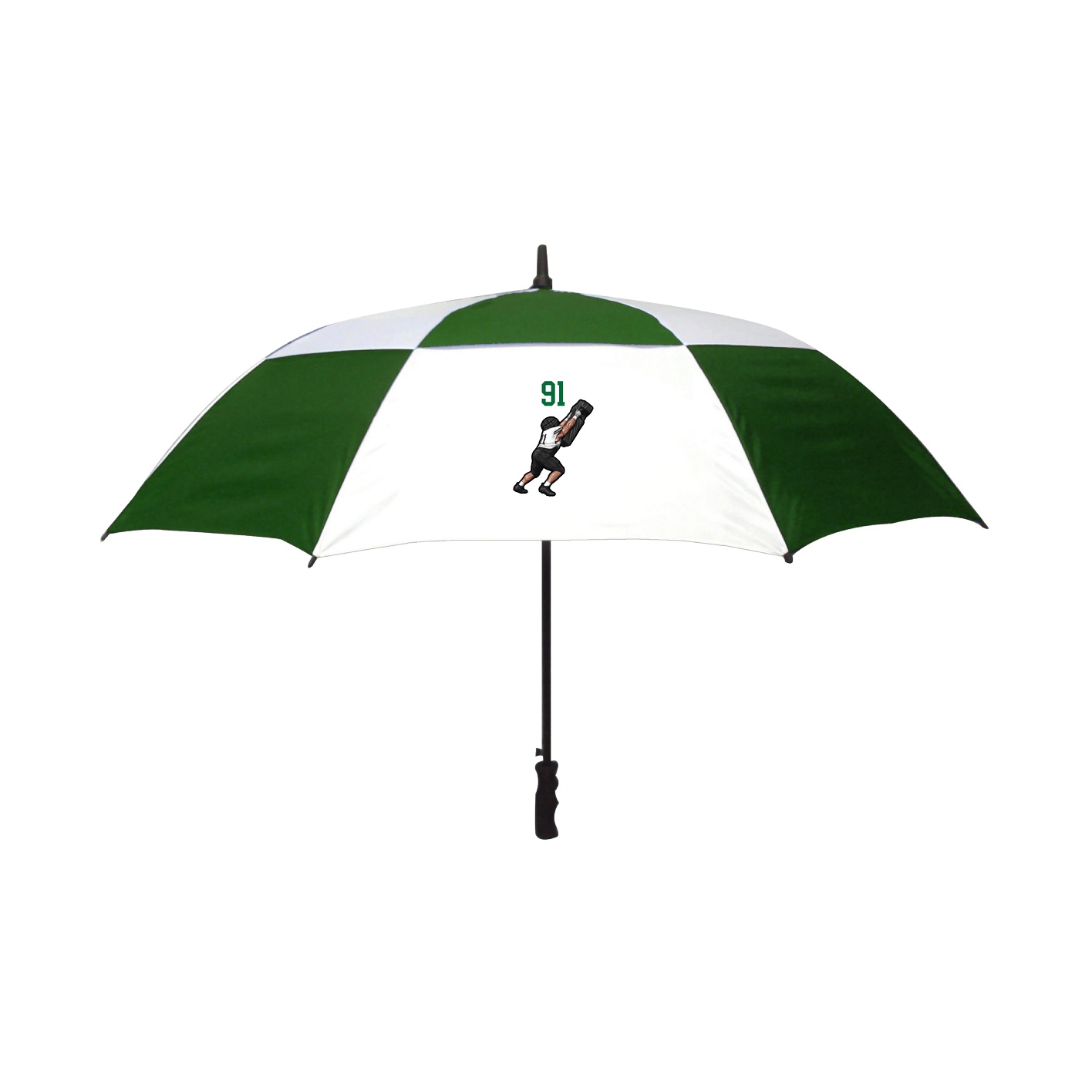 Golf Umbrella — Number Top in White