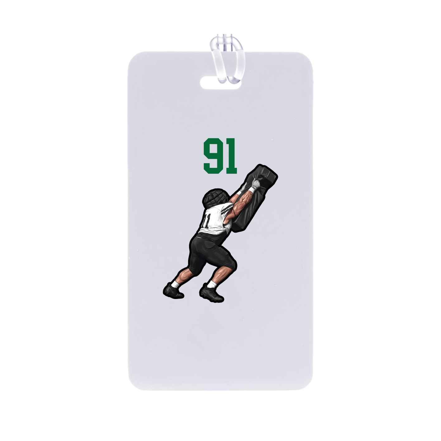 Bag Tag — Number Top in Classic