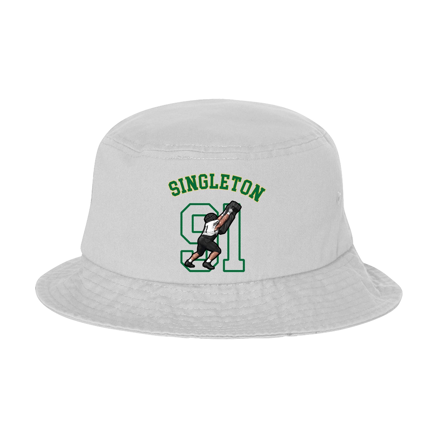 Bucket Cap — Shirsey Arch in White