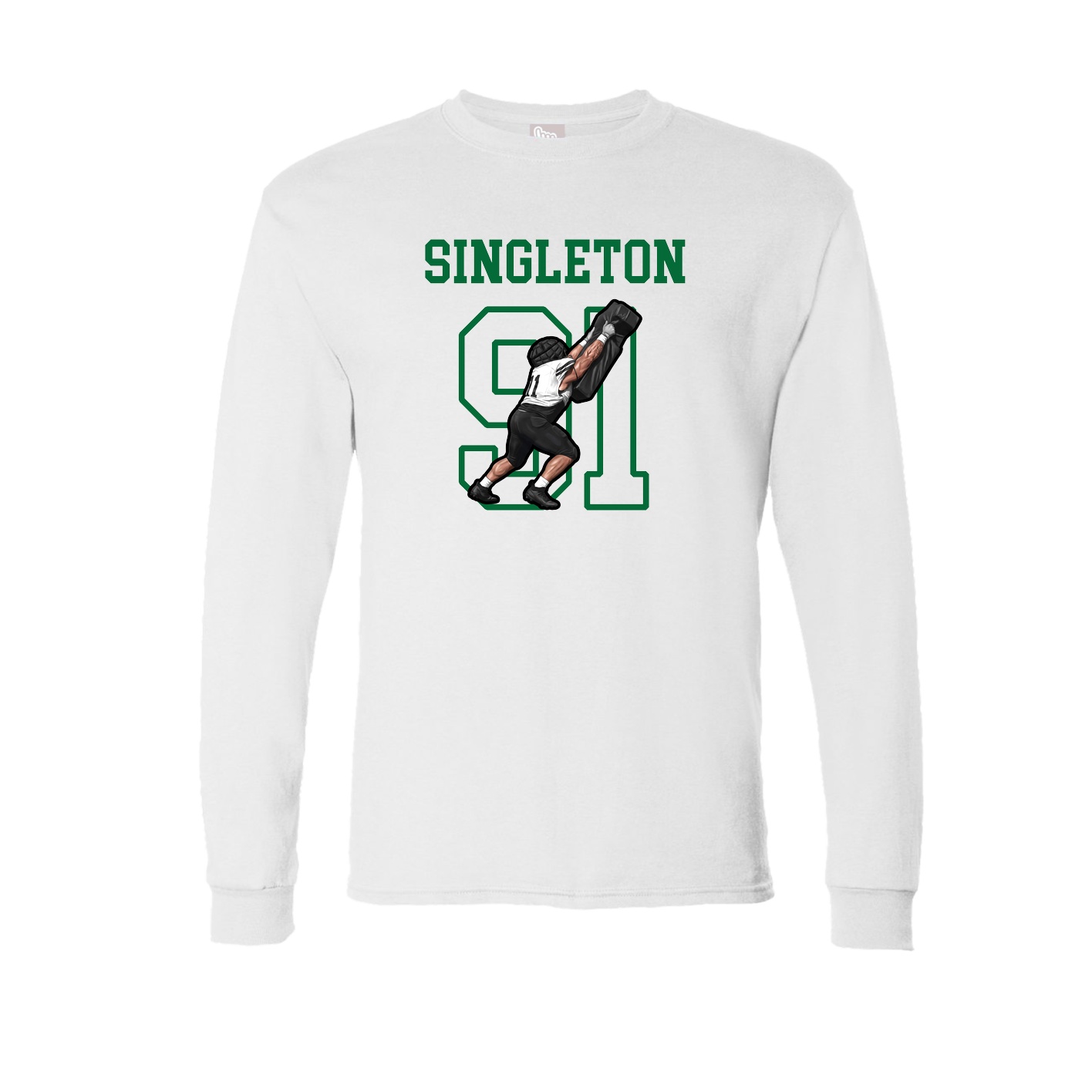 Long Sleeve Tee — Shirsey in White