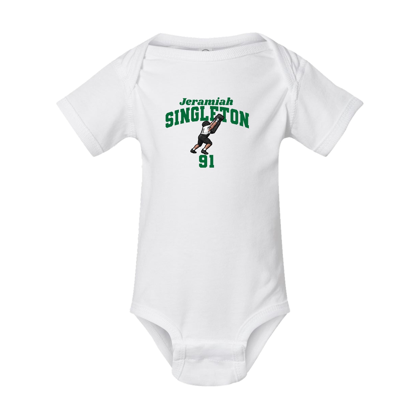 Baby Onesie — Signature Arch in White