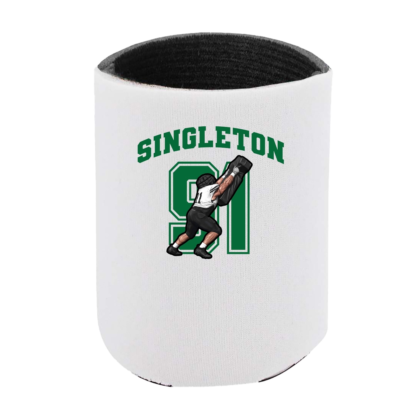 Can Holder — Number in White