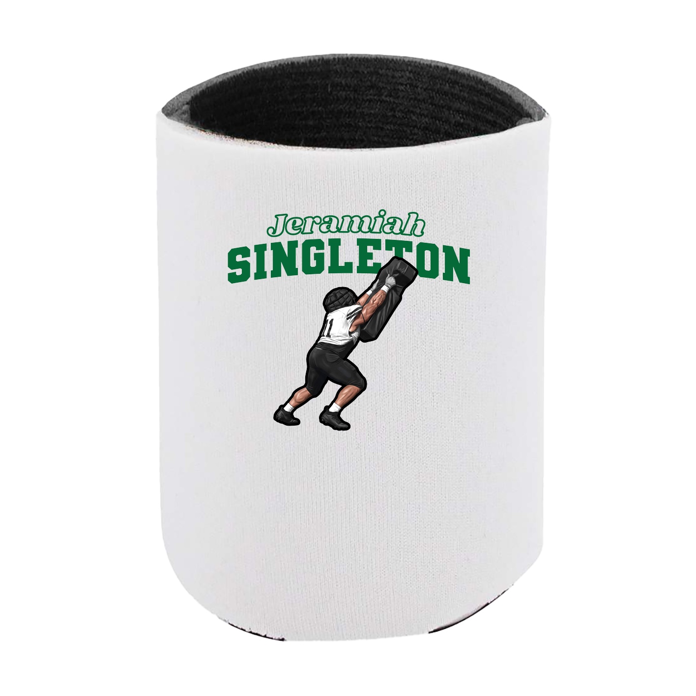 Can Holder — Name Arch in White