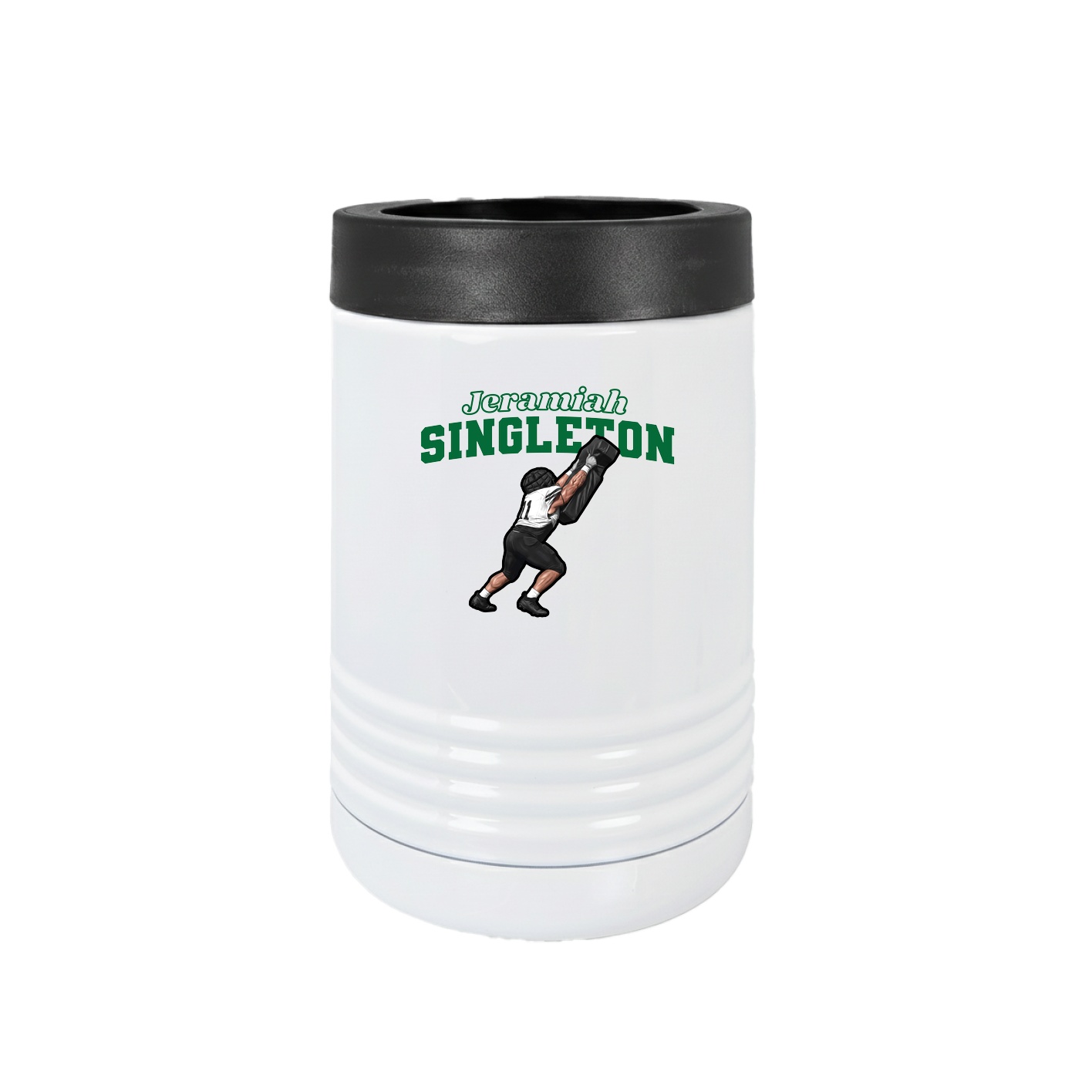 Beverage Holder — Name Arch in White