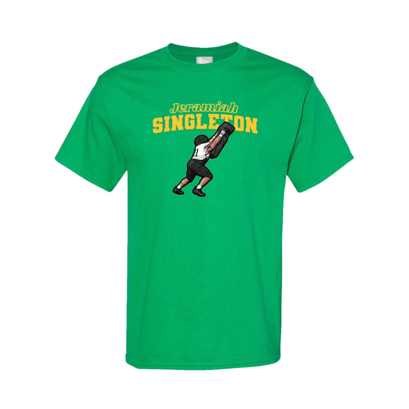 Tee — Name Arch in Green