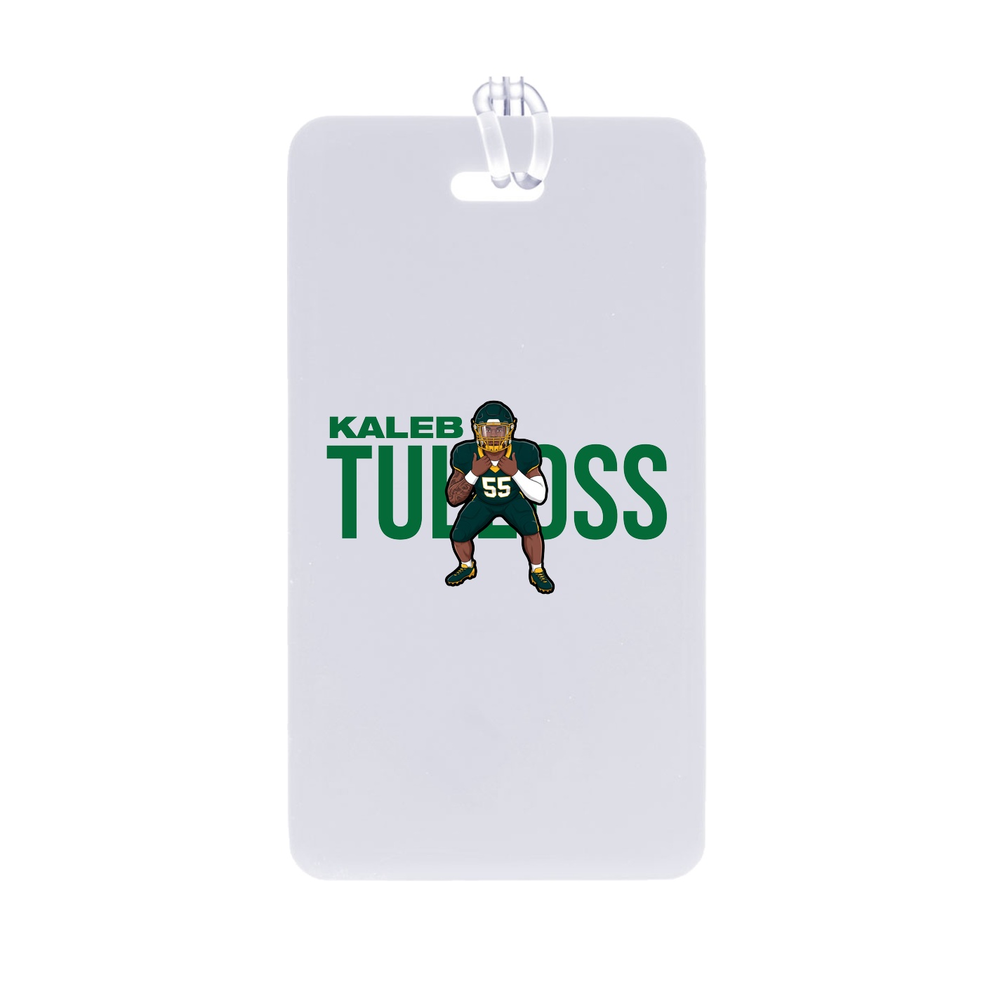 Bag Tag — Player Name in Classic