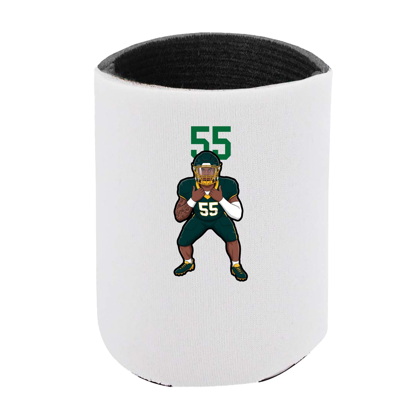 Can Holder — Number Top in White