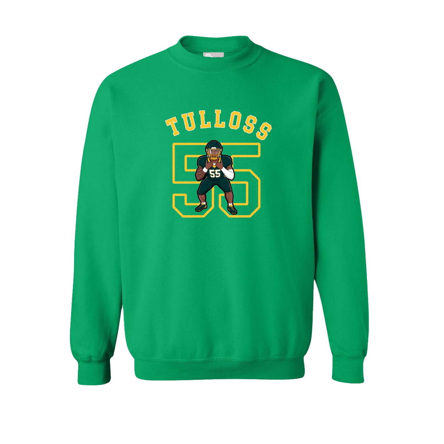 Fleece Crew — Shirsey Arch in Green