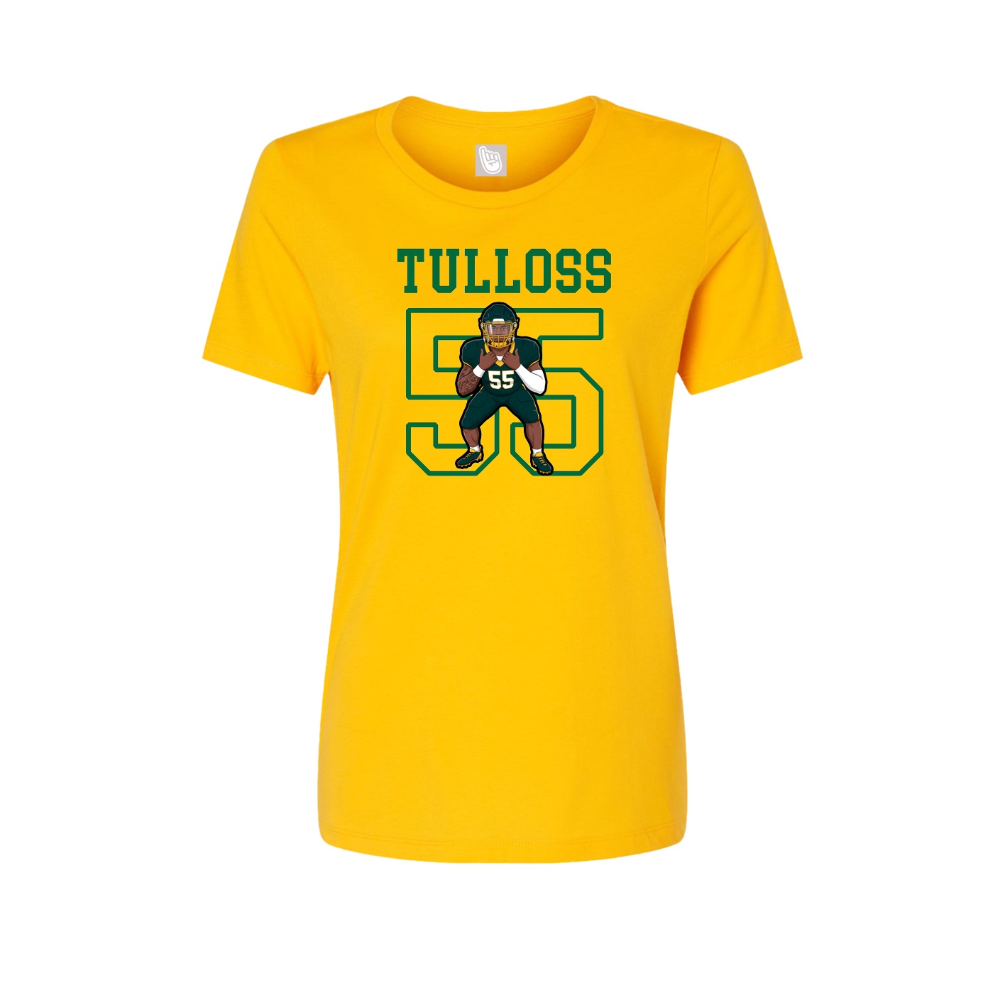 Fitted Women's Tee — Shirsey in Gold