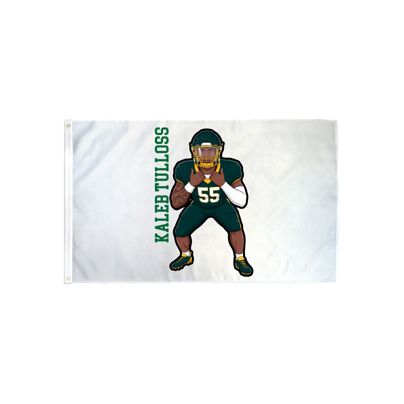 3x5 Flag — Name Vertical in Classic