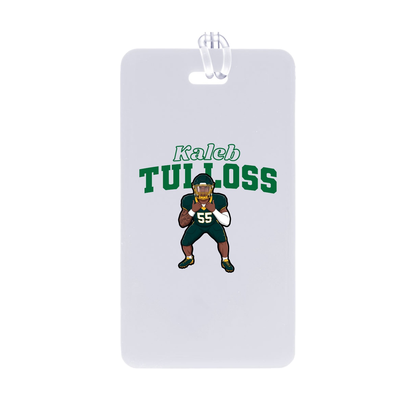 Bag Tag — Name Arch in Classic