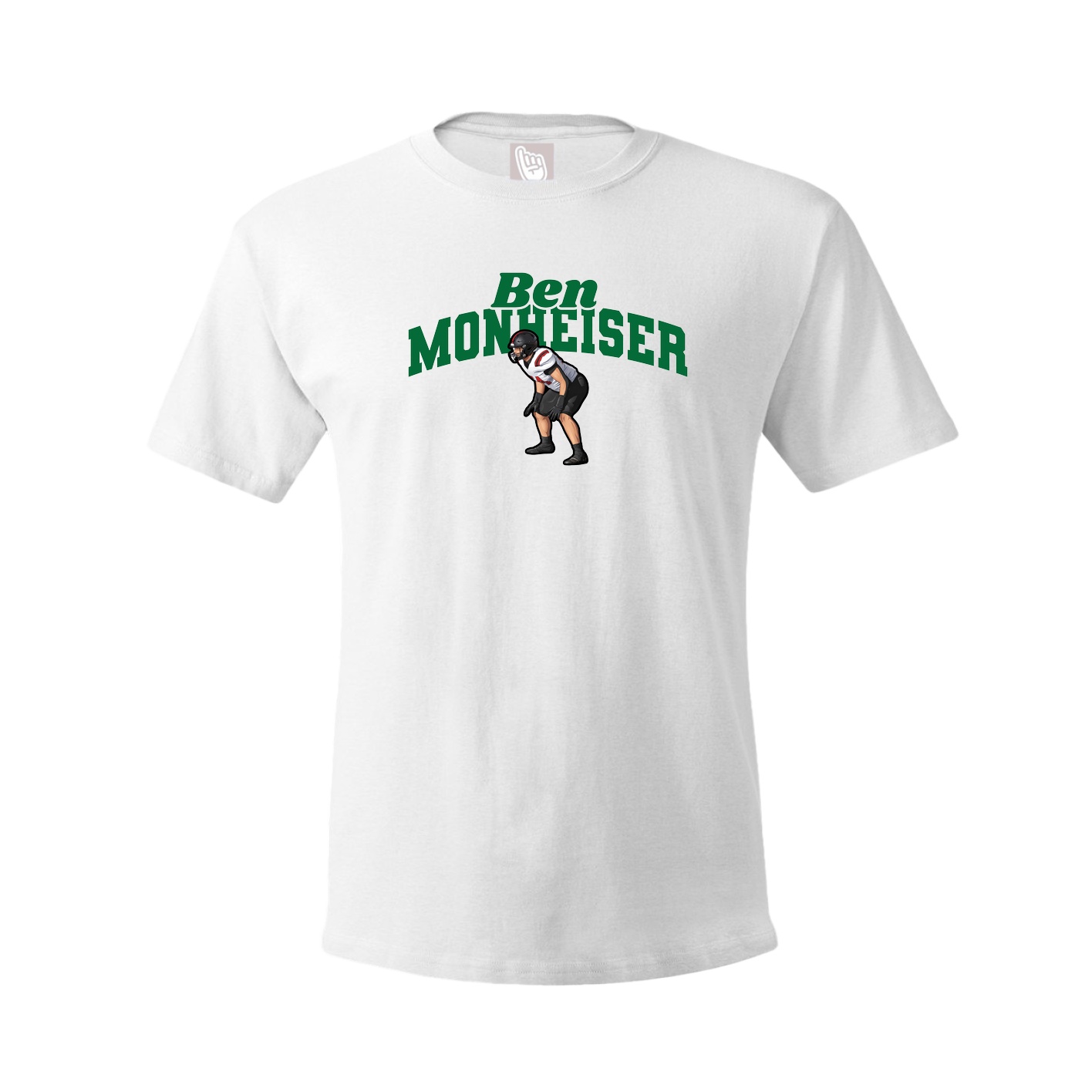 Youth Tee — Signature Arch in White