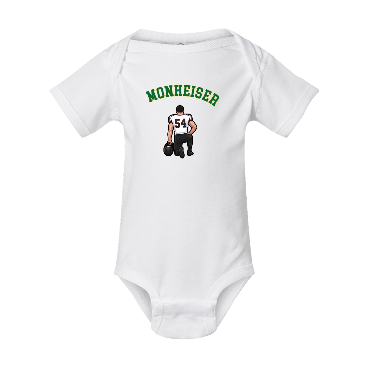 Baby Onesie — Shirsey Arch in White