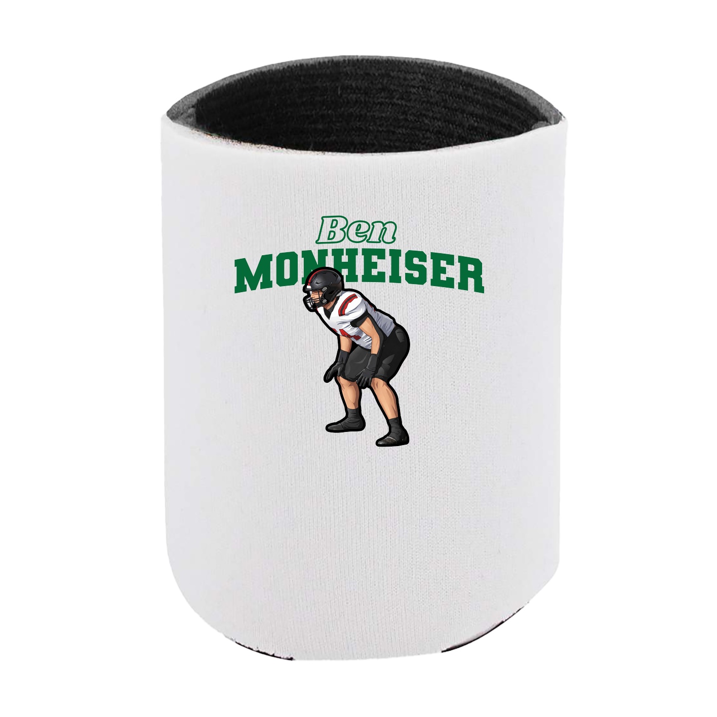 Can Holder — Name Arch in White