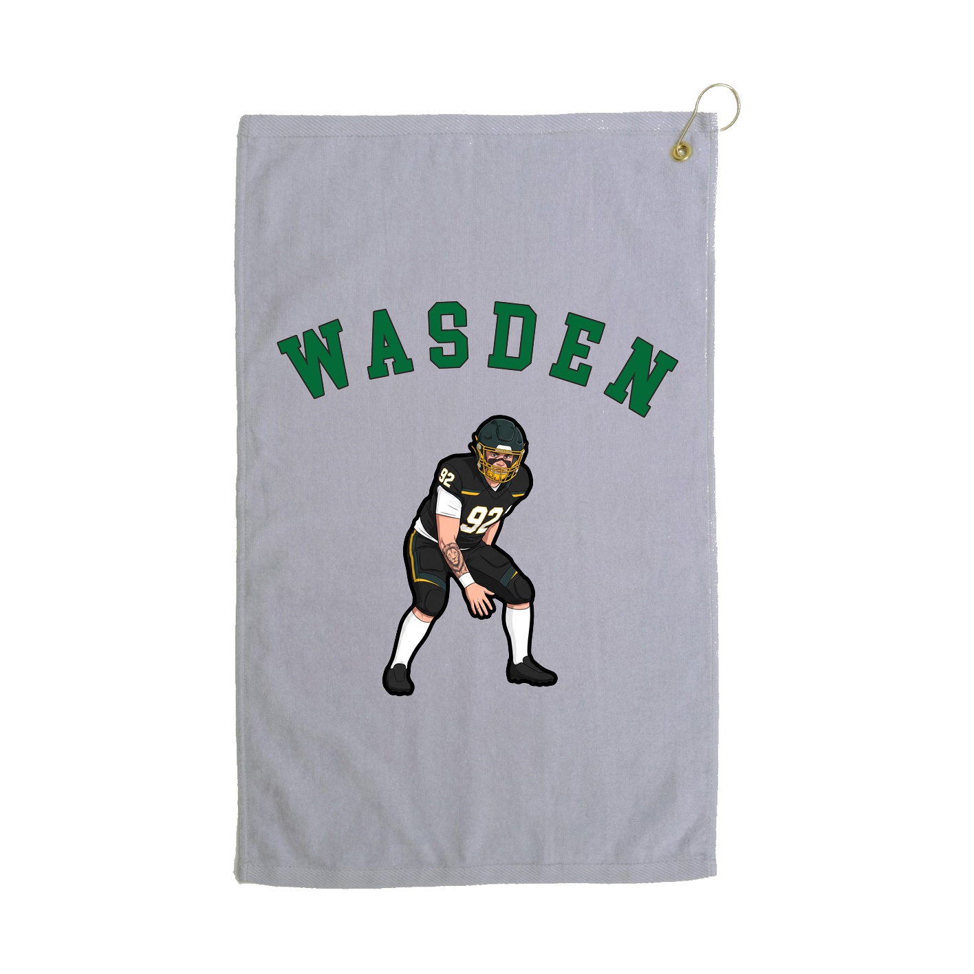 Golf Towel — Shirsey Arch in Grey