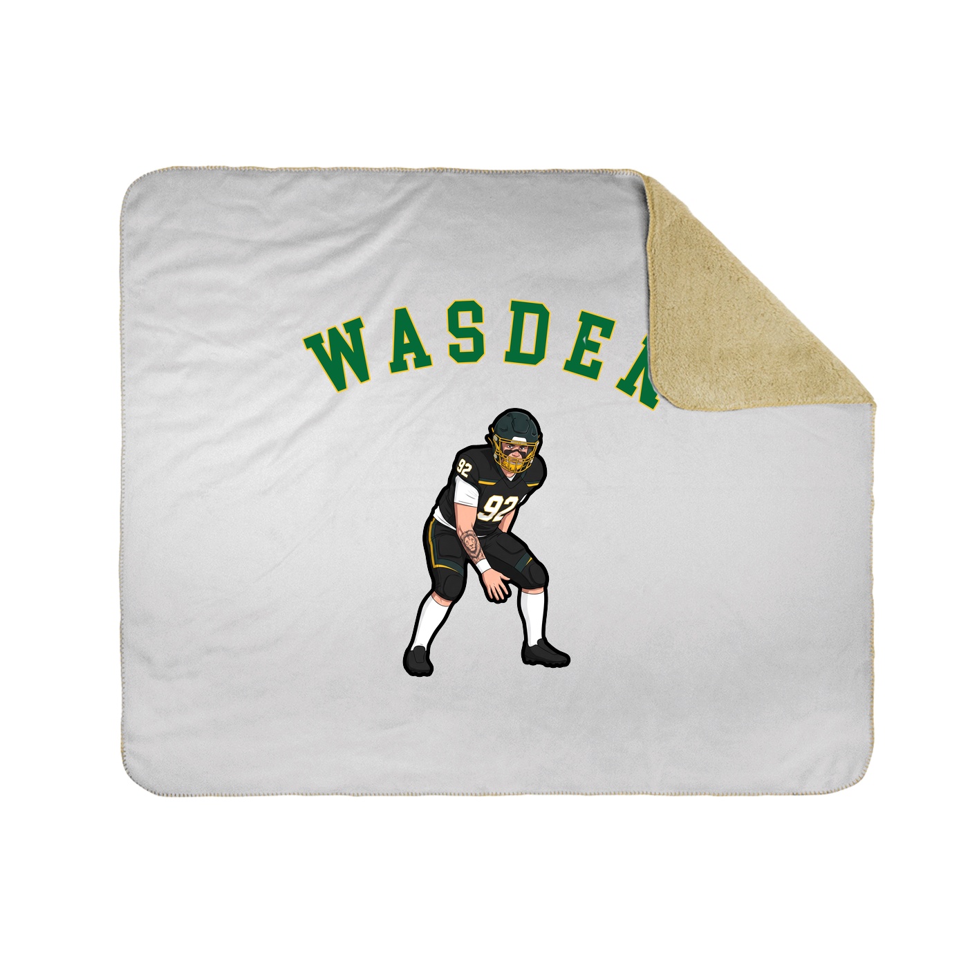 Throw Blanket — Shirsey Arch in White