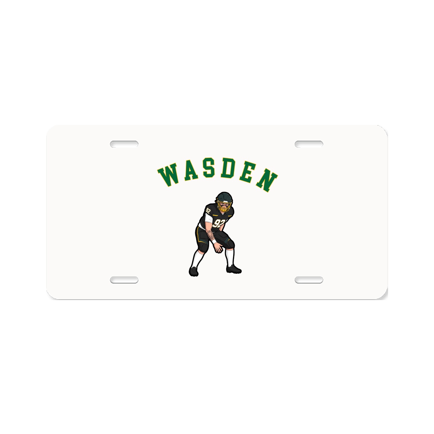 License Plate — Shirsey Arch in Classic