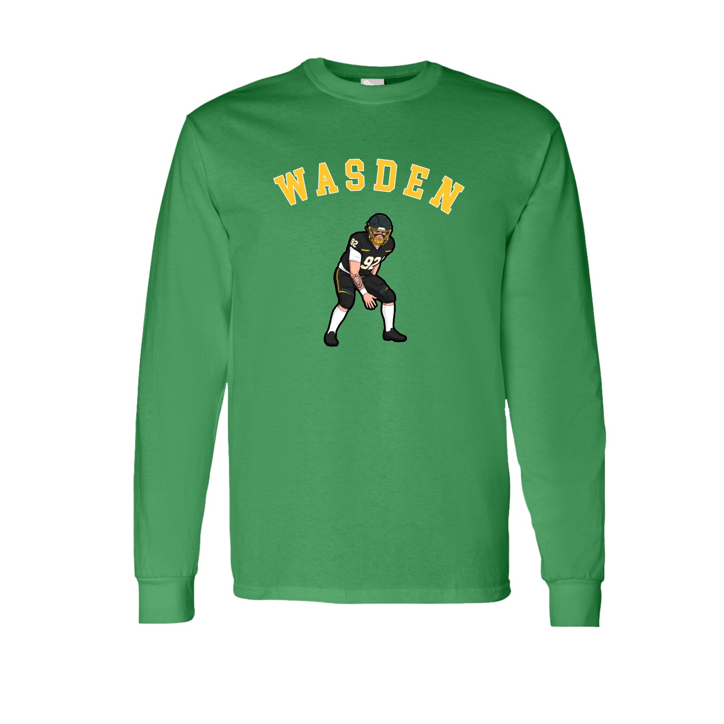 Long Sleeve Tee — Shirsey Arch in Green