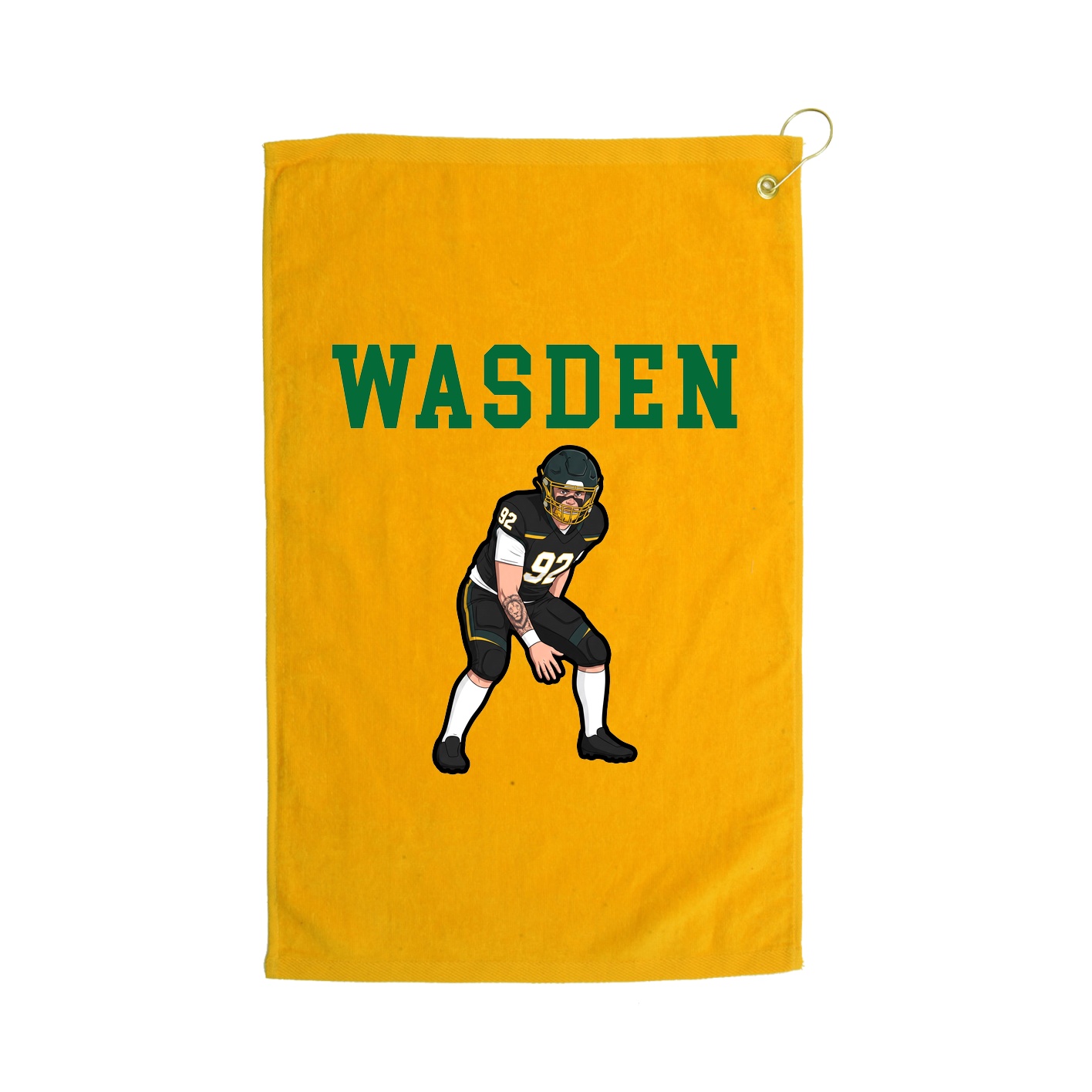 Golf Towel — Shirsey in Gold
