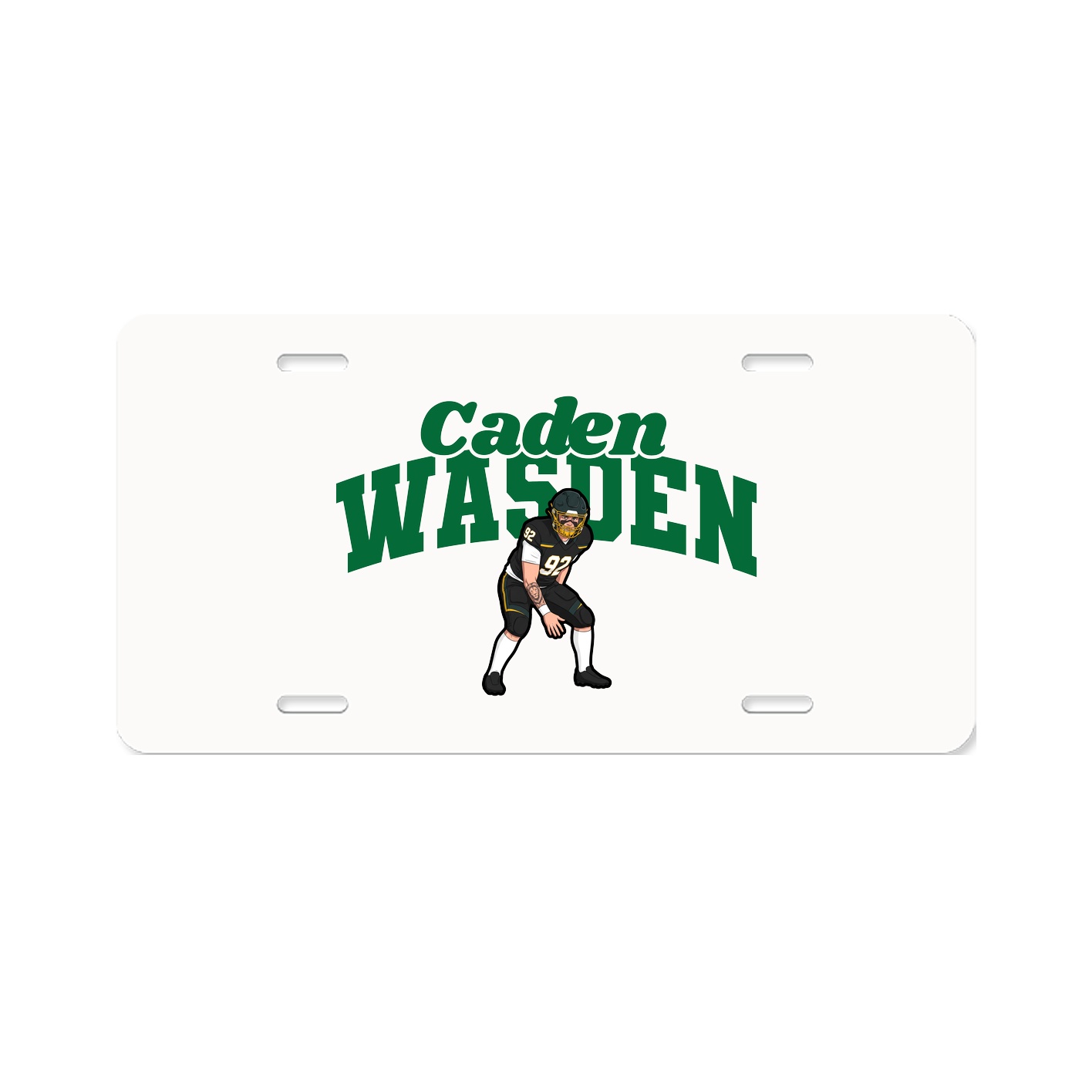 License Plate — Signature Arch in Classic
