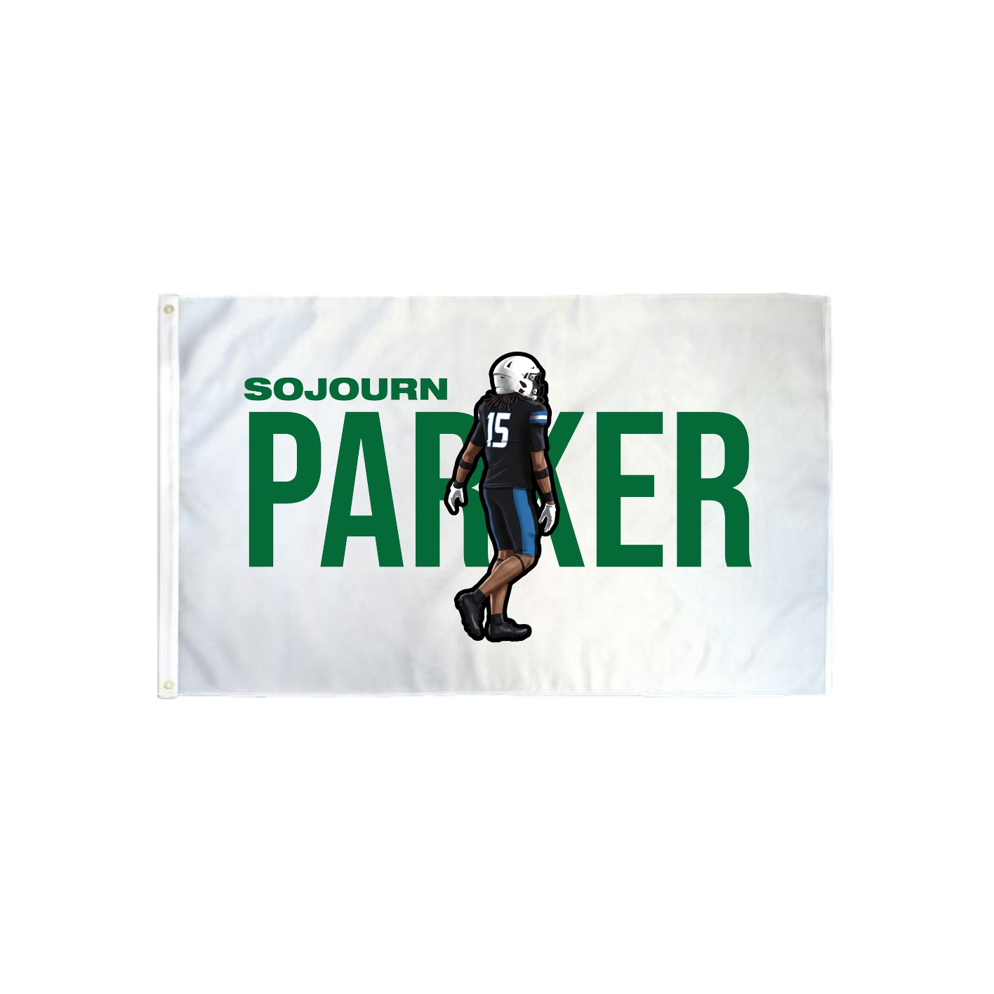 3x5 Flag — Player Name in Classic