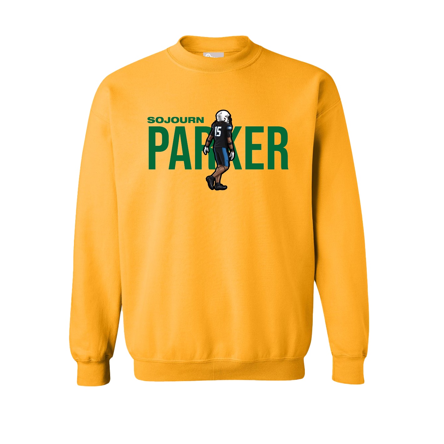 Fleece Crew — Player Name in Gold