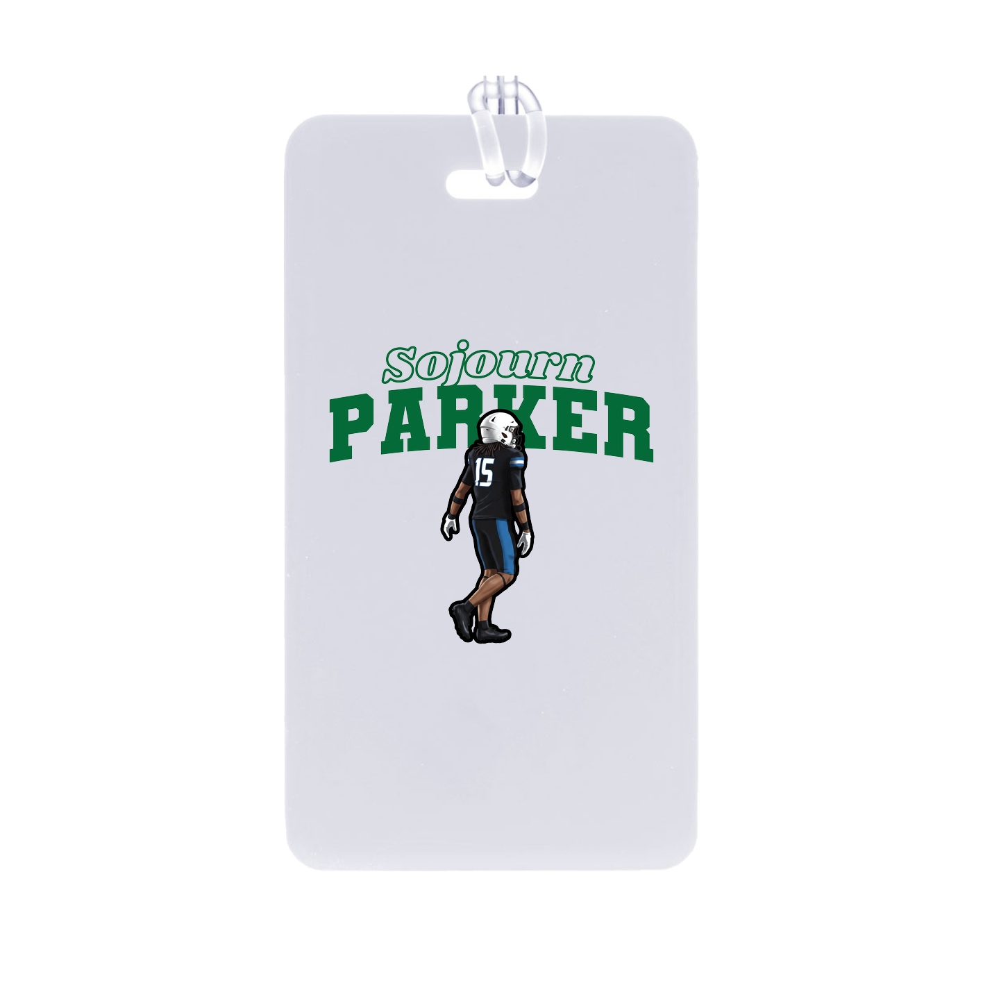 Bag Tag — Name Arch in Classic