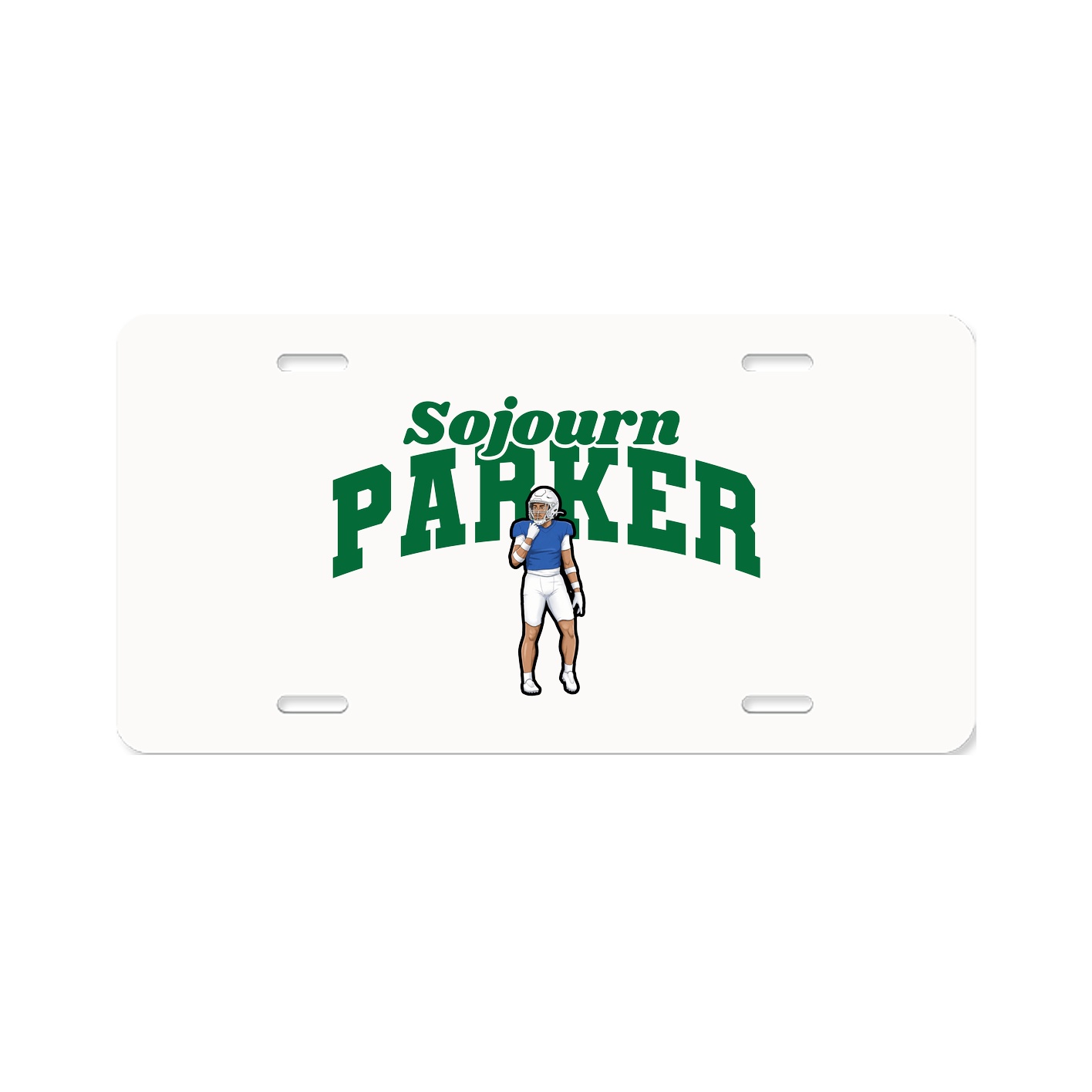 License Plate — Signature Arch in Classic