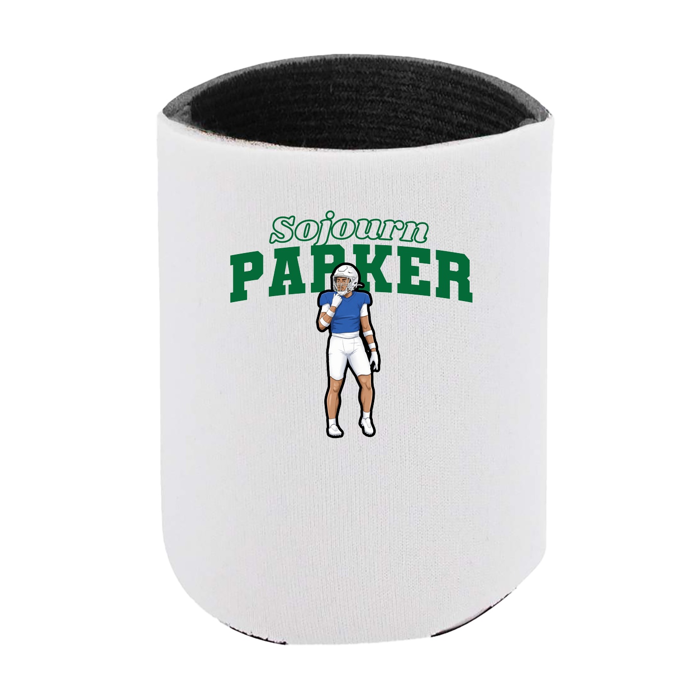Can Holder — Name Arch in White