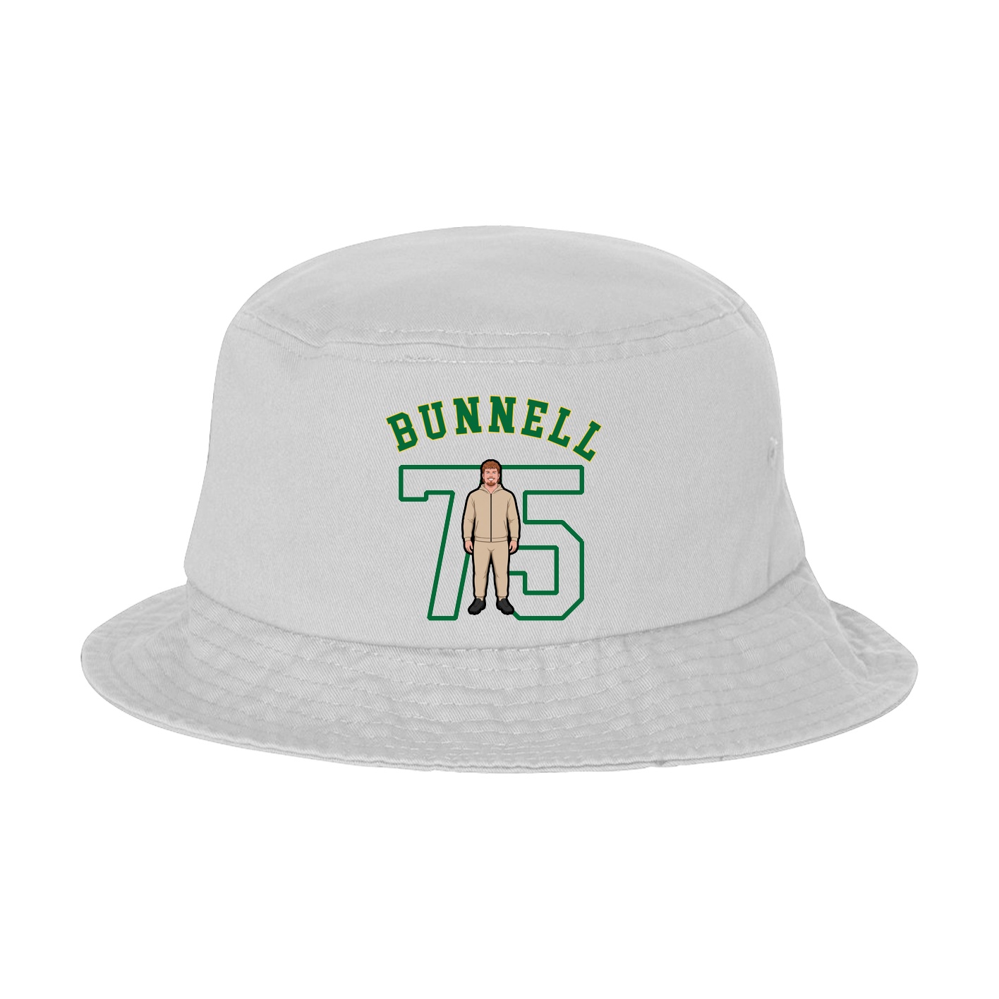 Bucket Cap — Shirsey Arch in White