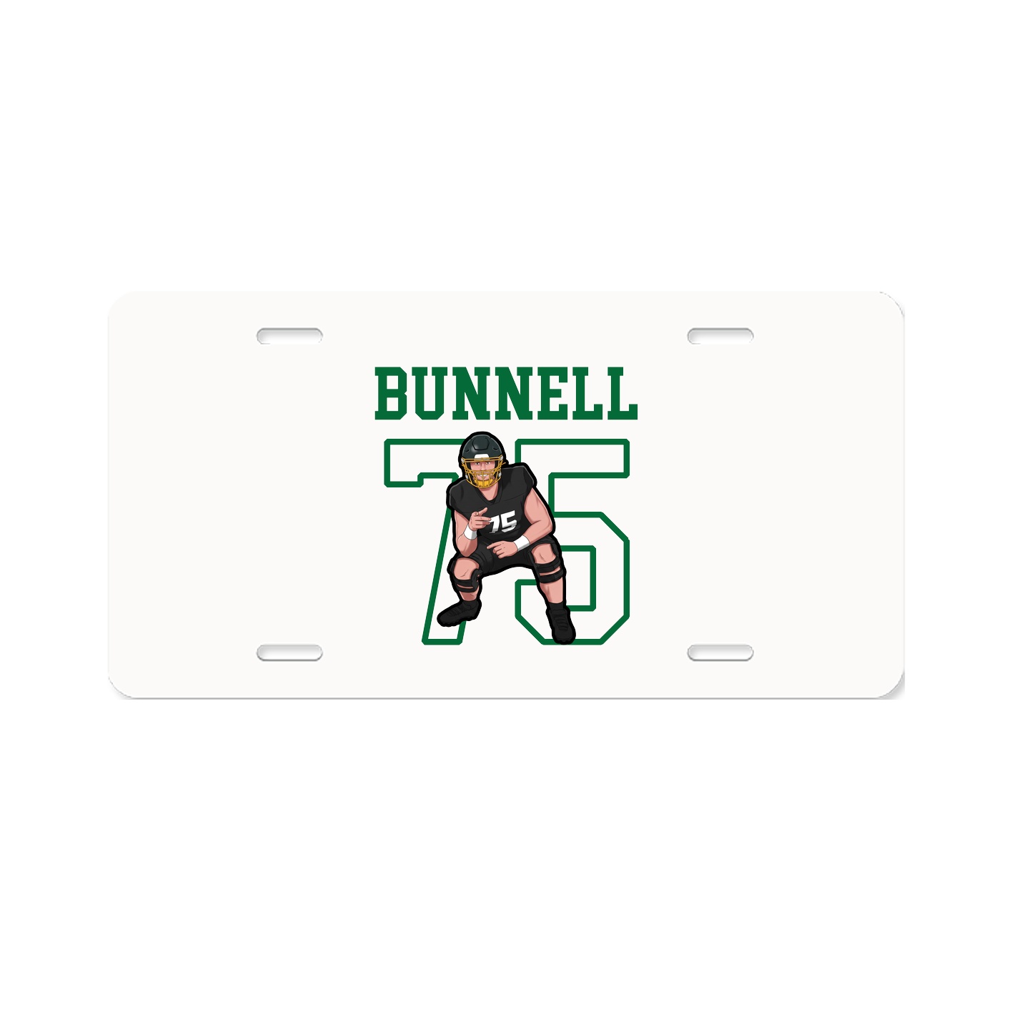 License Plate — Shirsey in Classic
