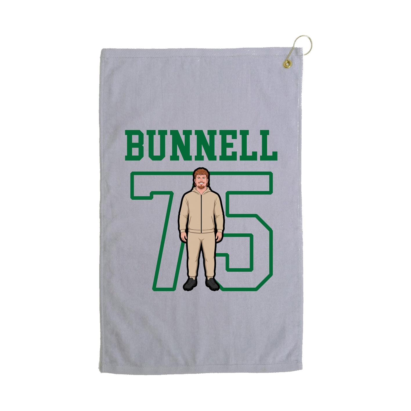 Golf Towel — Shirsey in Grey