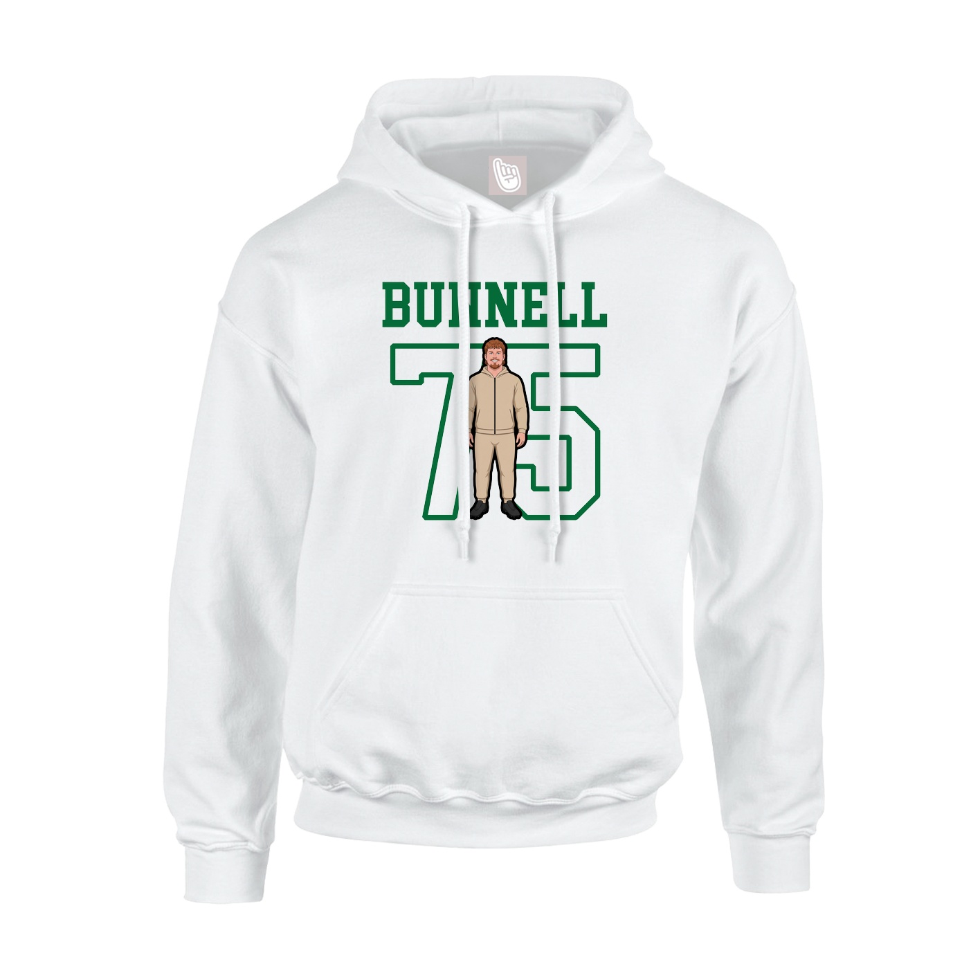 Youth Hoodie — Shirsey in White